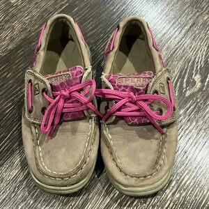 Girls Sperry’s size 10m